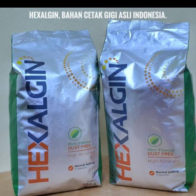 Alginate Hexalgin/ Bahan Cetakan Gigi Normal Setting