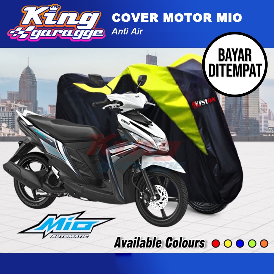 Cover Motor Mio/ Selimut Motor Mio GT/Jas Motor Mio M3 Berkualitas /Sarung Motor Mio Soul/ Mantel Mo