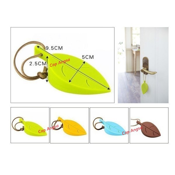 GANJELAN PINTU SILIKON DAUN DOOR STOPPER SILICONE PENAHAN PENGGANJAL PENGAMAN KARET LEAF STOPER STOP