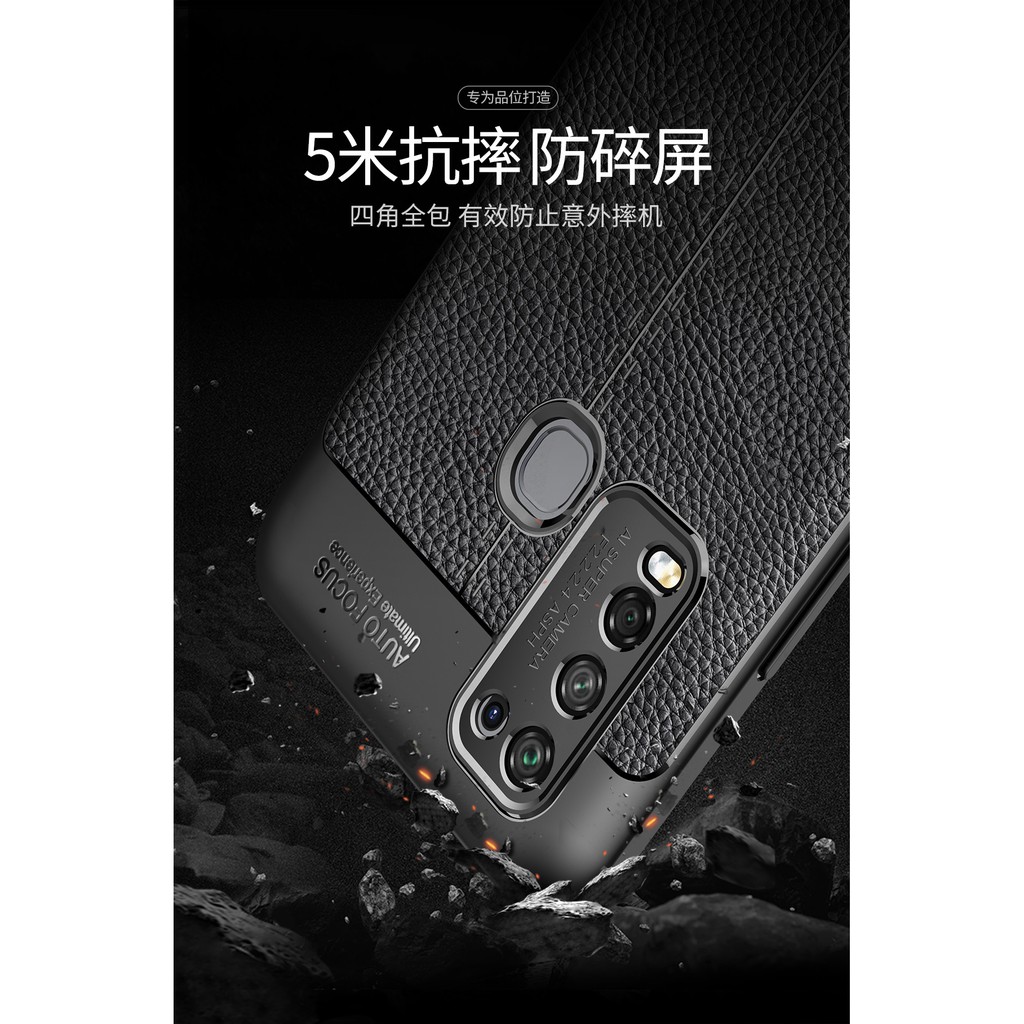 Case Infinix Hot 9 , Hot 9 Play Ultra Slim Autofocus Leather Premium Softcase