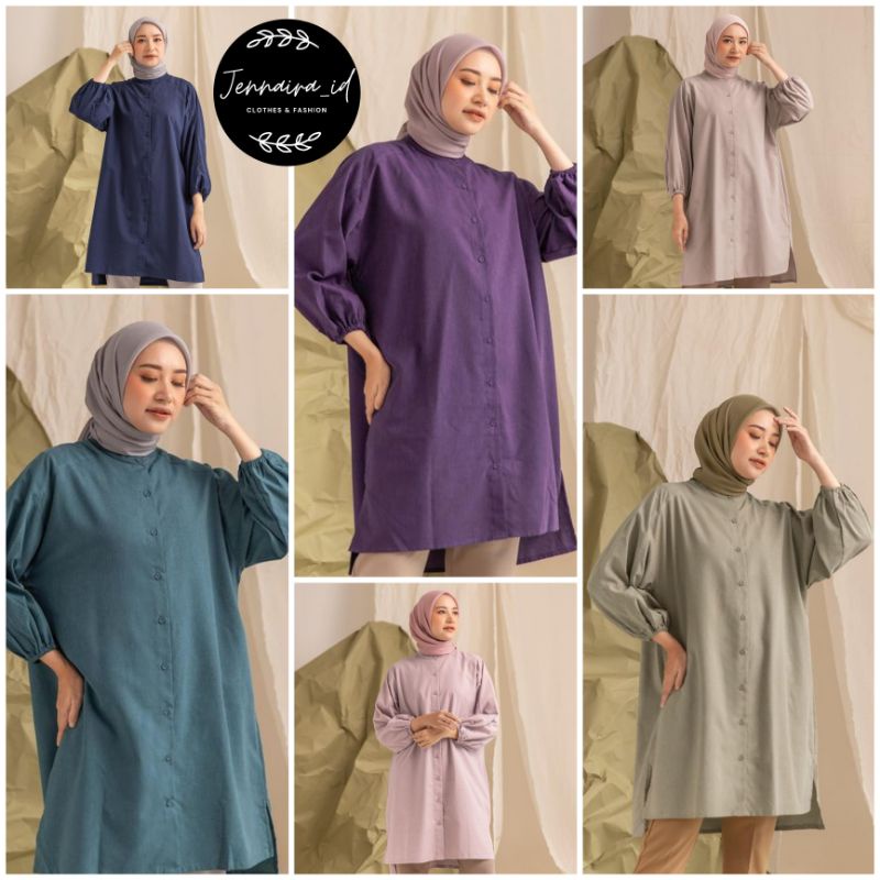 Mayra Tunic Tunik by Heaven Lights Light Heavenlights HL XS S M L XL XXL Peony