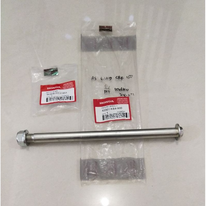 As roda belakang Crf 150 L Original Honda