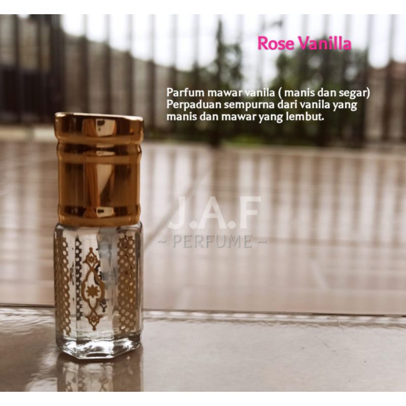 ROSE VANILLA (Parfum non alkohol) original arab saudi