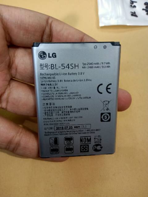 Baterai LG G3 Beat D724 D335 L80 L90 BL-54SH BL54SH BL 54SH 54SG BL-54SG  Original