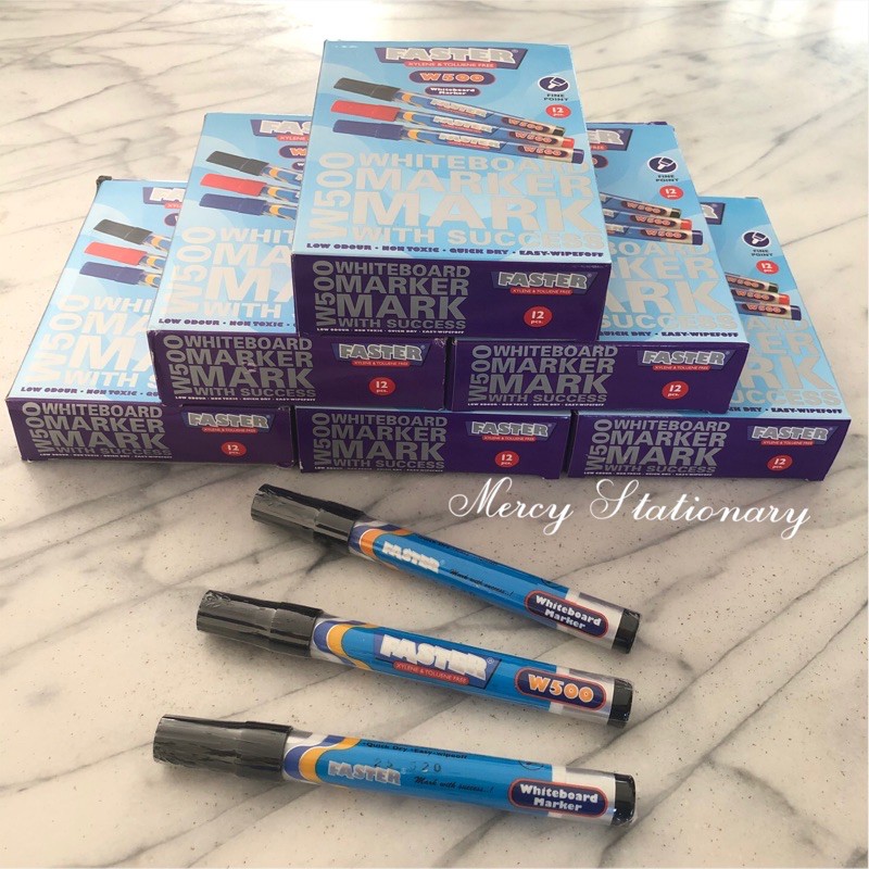 

Spidol Whiteboard Marker Hitam Faster