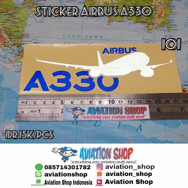 Sticker stiker Airbus A330