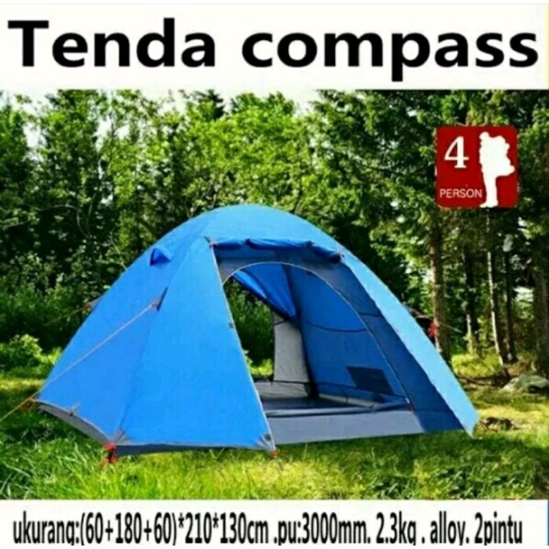 tenda compass 4P frame alloy