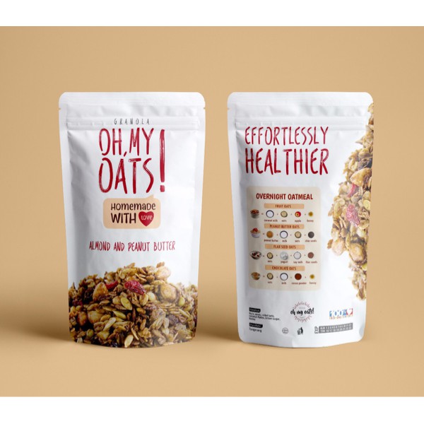 

granola by @itsohmyoats 300 gr pouch