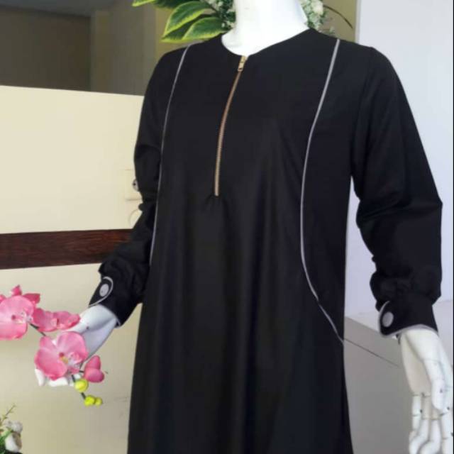 Gamis jumbo katun toyobo Haura by Loveable