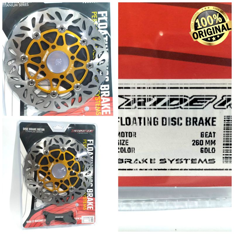 PIRINGAN CAKRAM RIDE IT BEAT VARIO SCOOPY 260MM