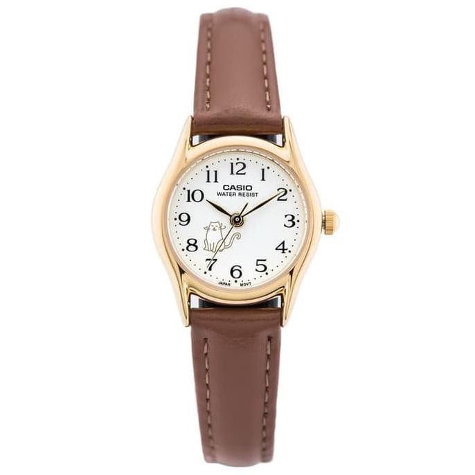CASIO LTP-1094Q-7B7RDF - Jam Tangan Wanita - Coklat - LTP1094Q