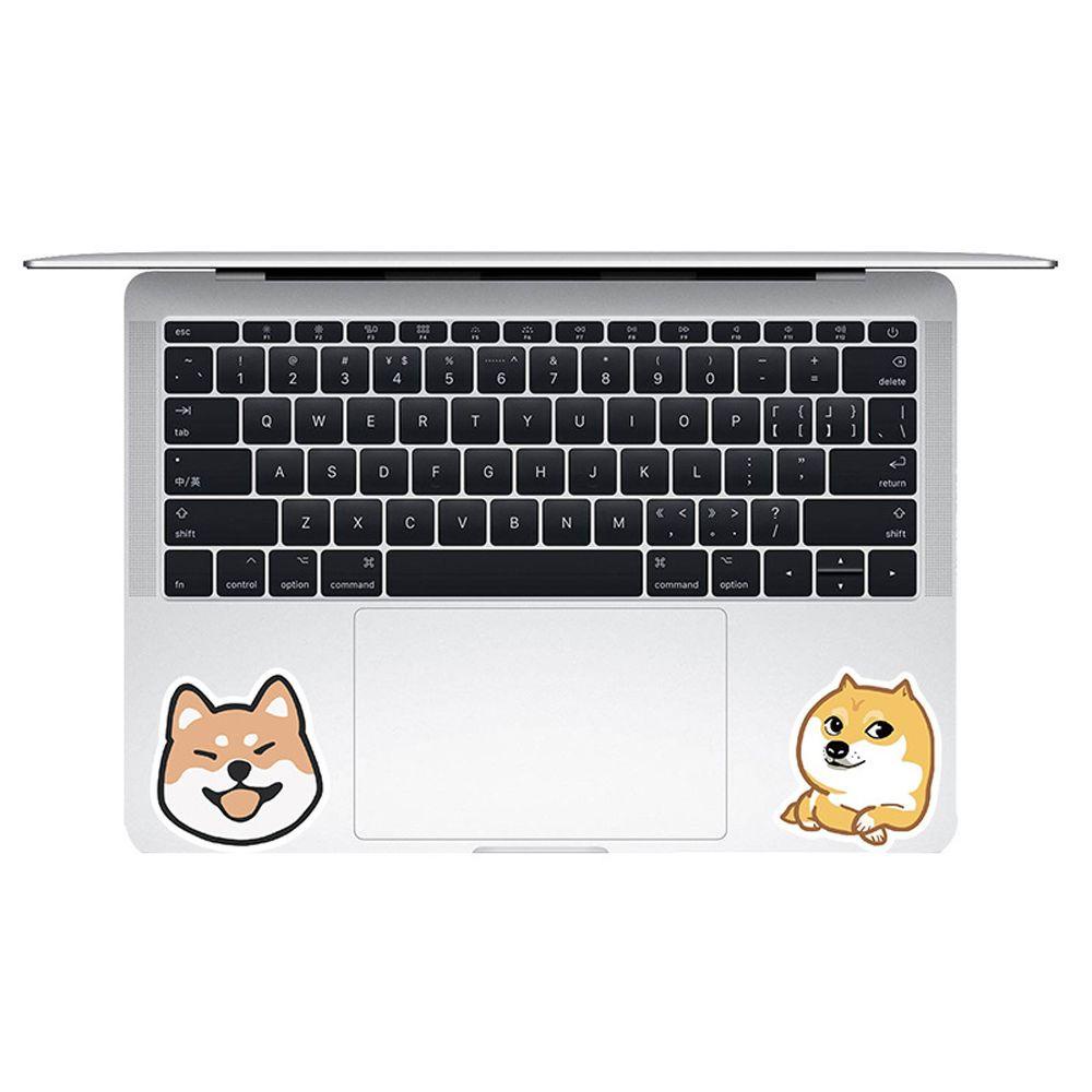 Lanfy Jepang Shiba Inu Anjing Stiker Lucu Ponsel Dekorasi Helm Gitar Stiker Koper Laptop Stiker Alat Tulis Stiker Hewan