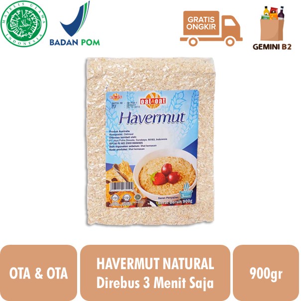 

Ota & Ota Havermut / Havermout Natural 900gr