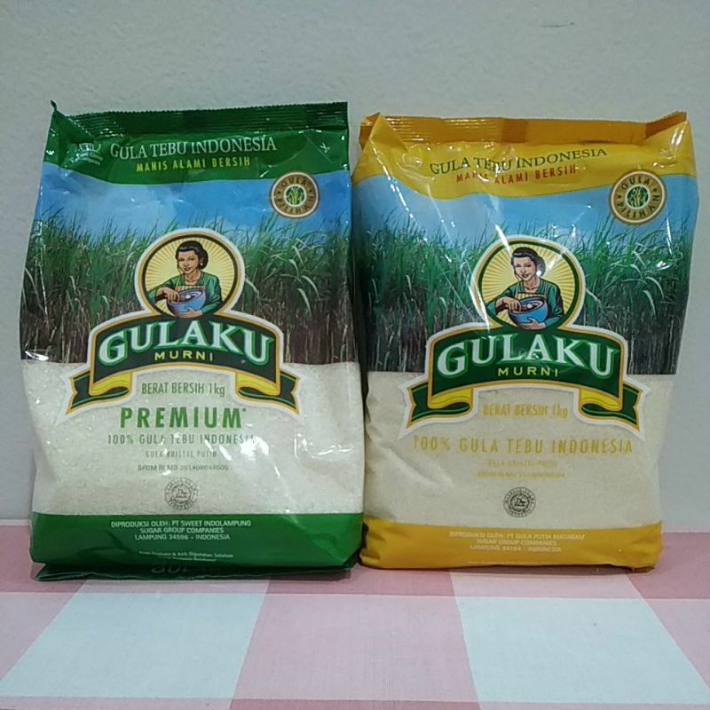 

Gulaku Murni Premium 1 kg 100% Gula Tebu Indonesia