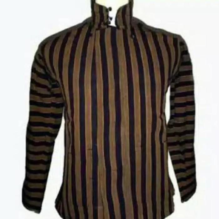 Adat | Baju Kemeja Surjan Setelan Dewasa/Lurik /Batik Jawa /Pakaian Adat Jawa