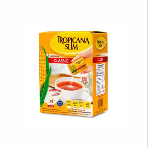 TROPICANA SLIM CLASSIC 25 SACHET