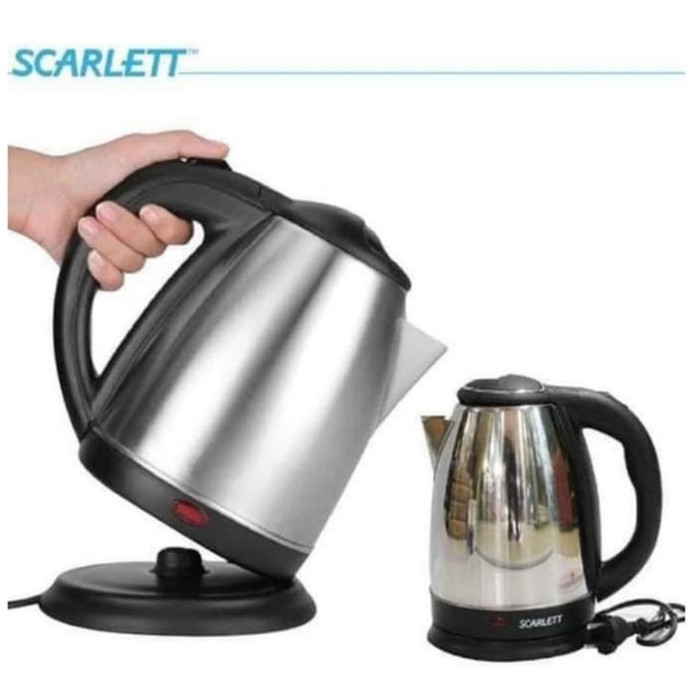 Teko Listrik Scarlett 2 liter / Electric heat Kettle 2L - Pemanas Air