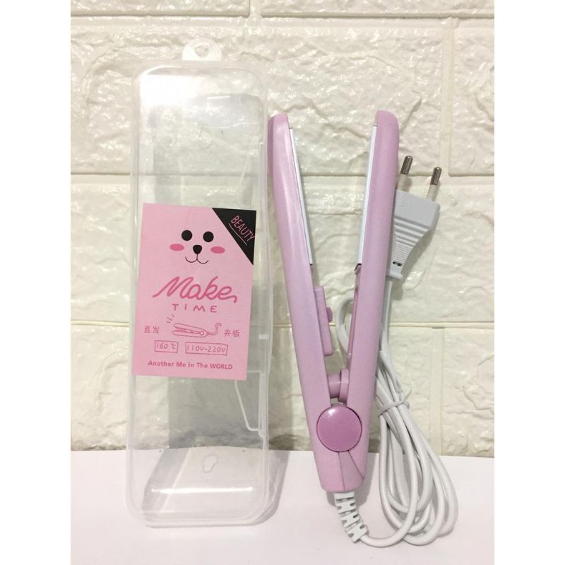 Catokan Mini Make Time Murah / Alat Catok Rambut Mini Keriting &amp; Meluruskan Rambut / Catokan Mini Ringan Portable Serba Guna / Catokan Rambut Mini Murah / Alat Catokkan Rambut Mini / Catok Rambut Portable / Alat Pelurus Rambut / Alat Pengeriting Rambut