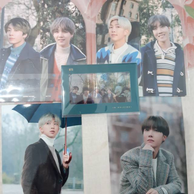 

READY Photostand Bookmark Photoset Winpack BTS 2020