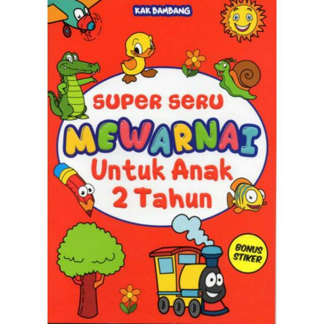 Buku Mewarnai  untuk  Umur  2  dan 3 tahun  Shopee Indonesia