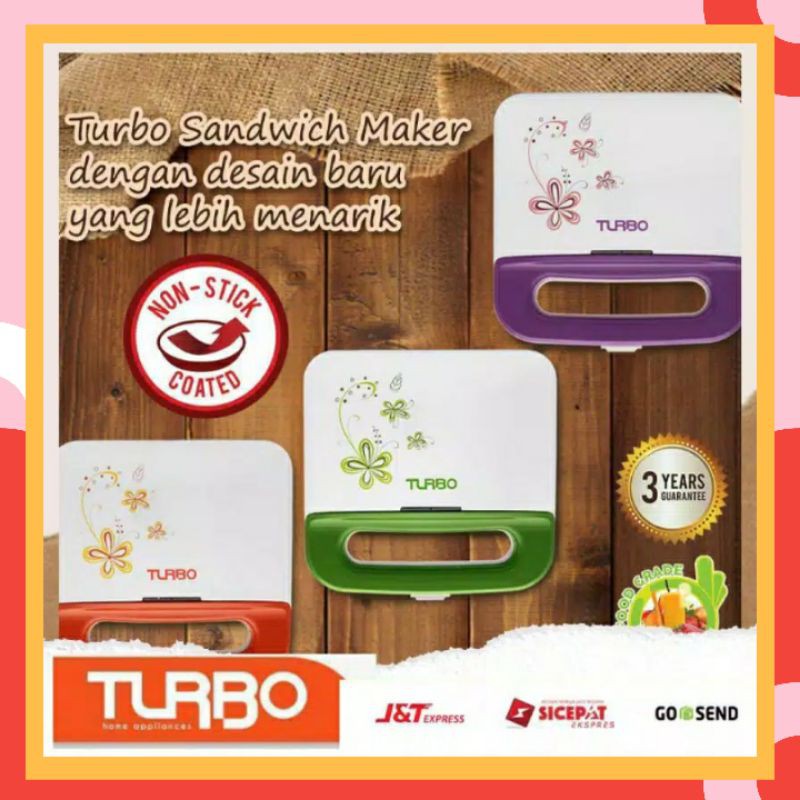 Pemanggang Roti Bakar Toaster Sandwich Maker Alat Panggang Listrik Alat