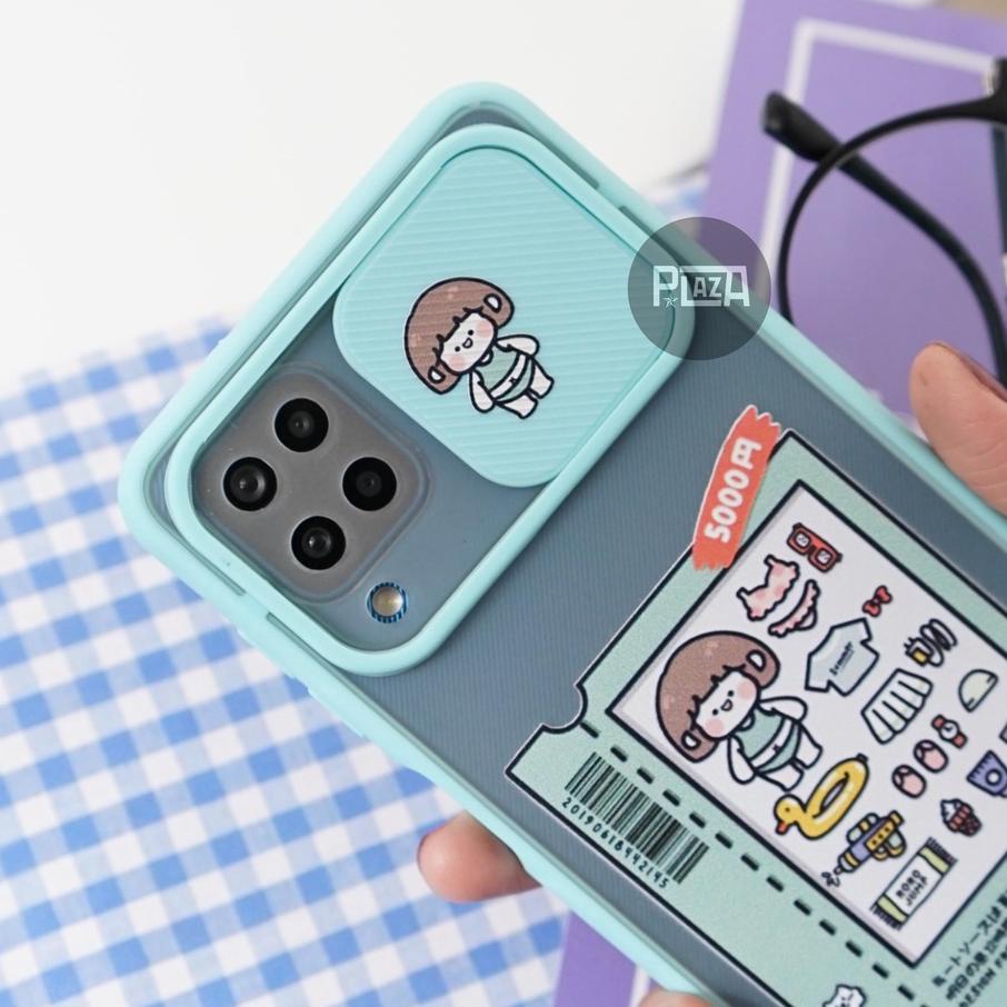 Import Terlaris Softcase Slide Camera [PKG03] For SAMSUNG A12 A22 4G A22 5G A32 4G A32 5G A52 5G A72