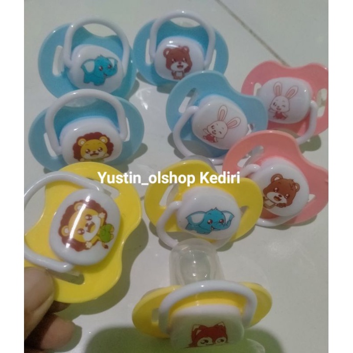 Empeng bayi gepeng/ dot bayi silikon gepeng