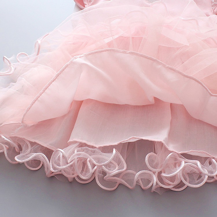 Gaun Dres Dress Tutu anak perempuan 1 2 3 4 Tahun Bayi Perempuan 0 6 Bulan Newborn Pesta BUNGA Dress Korea - Dres Fashion baby korean Import premium Dress Anak Perempuan  Dress anak tutu mini gaun pesta anak bayi perempuan import GAUN BAYI PESTA