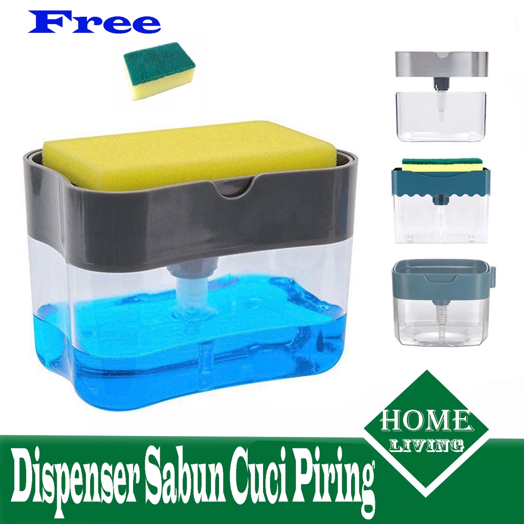 (HOKO) Dispenser Sabun Cuci Piring / Tempat Sabun Cuci Piring