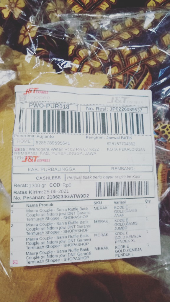 Maura Couple - Sania Ruffle Batik Couple Ori Ndoro Jowi Dnt Garansi Termurah Shopee - Shopashop