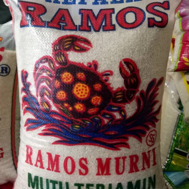 

BERAS KEPALA RAMOS CAP KEPITING RAMOS MURNI 25 KG