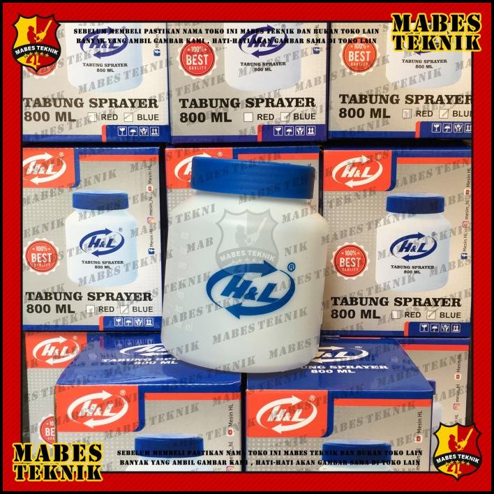 Tabung Botol Sprayer Cat Minyak 800Ml / Spray Gun Elektrik H&L 718/719