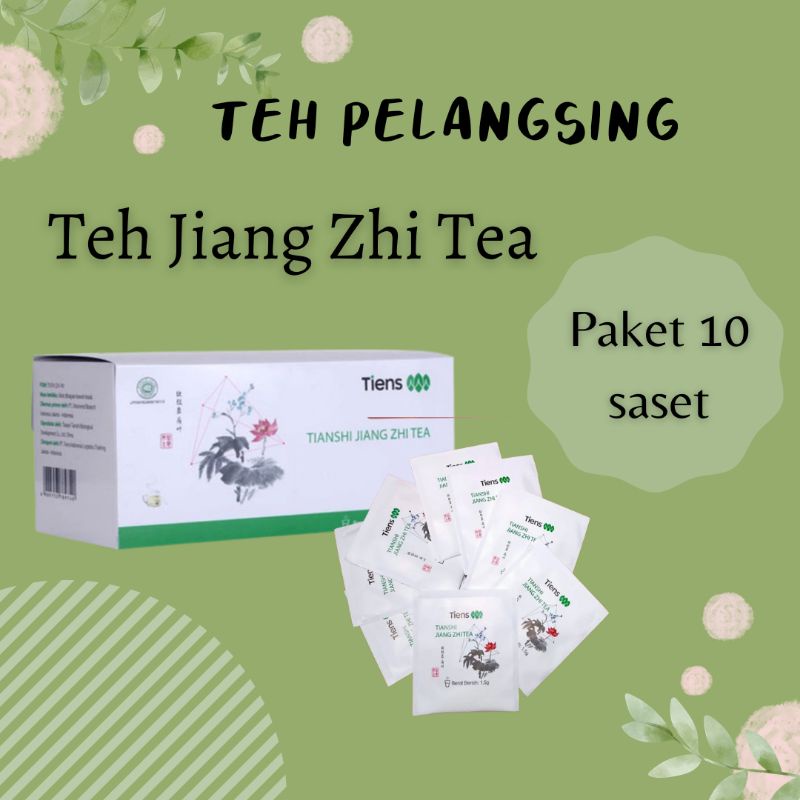 

TEH JIANG ZHI TEA, TEH PELANGSING TERAMPUH