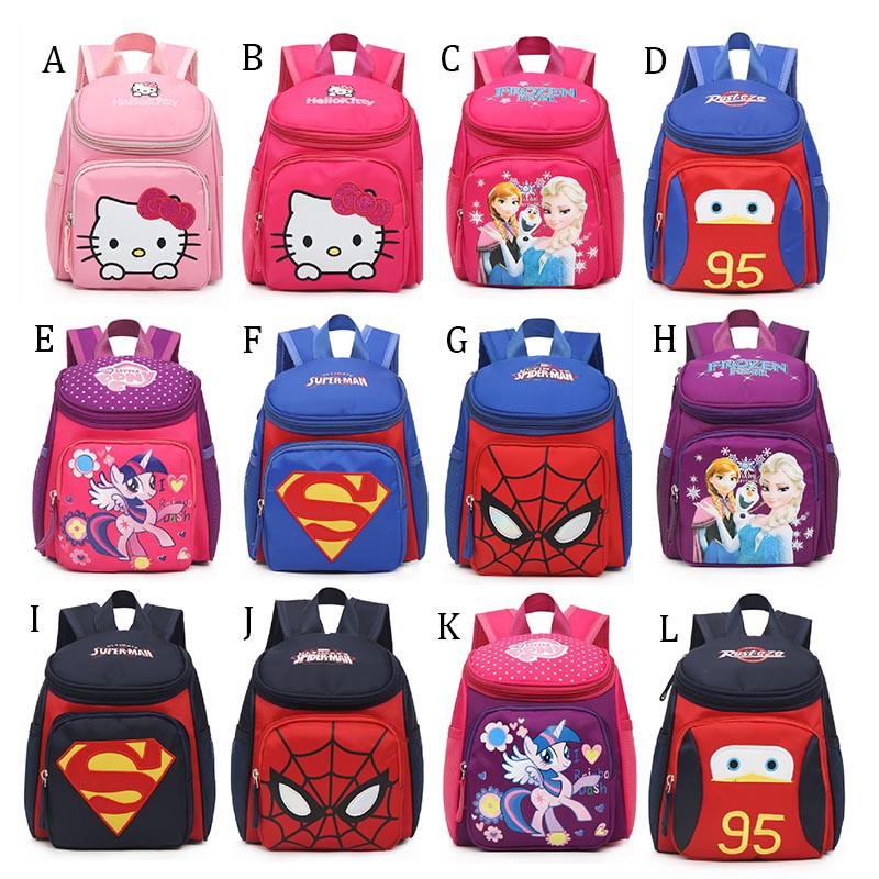  BTS  Tas  Ransel Sekolah  Casual Motif Kartun untuk Anak 