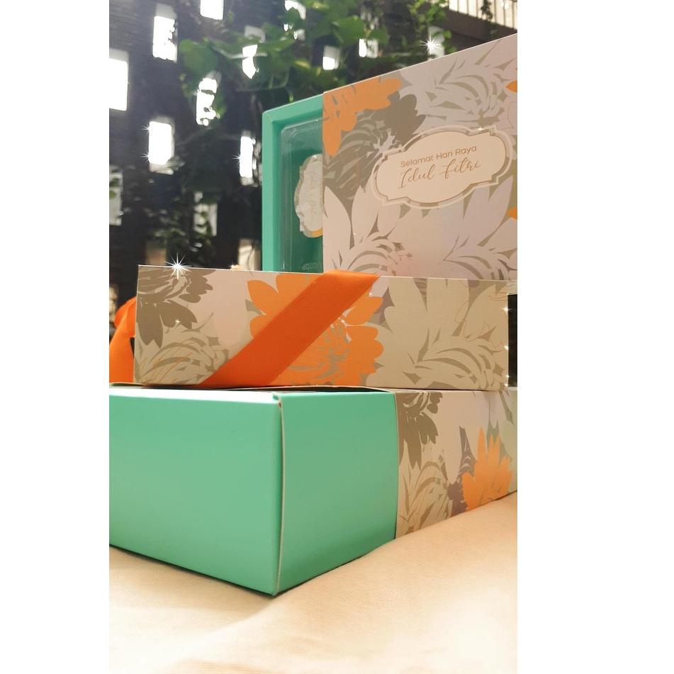 

♗ 23x23x7 cm MINIMUM ORDER 5 PCS !!! BOX HAMPERS, BOX KUE, TEMA LEBARAN, IDUL FITRI UKURAN ♣