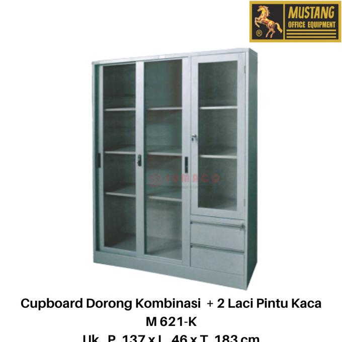 

siap kirim] Lemari File / Filling Cabinet || Mustang - Cabinet Kombinasi M 621-K