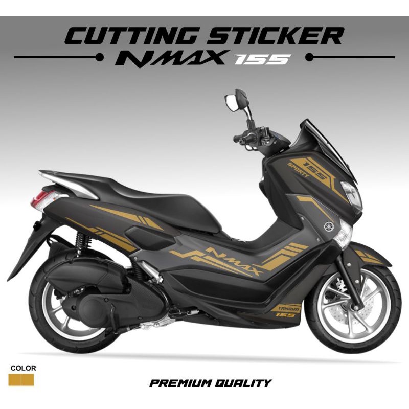 stiker cutting Lis motor Yamaha nmax 155 old/lama termurah