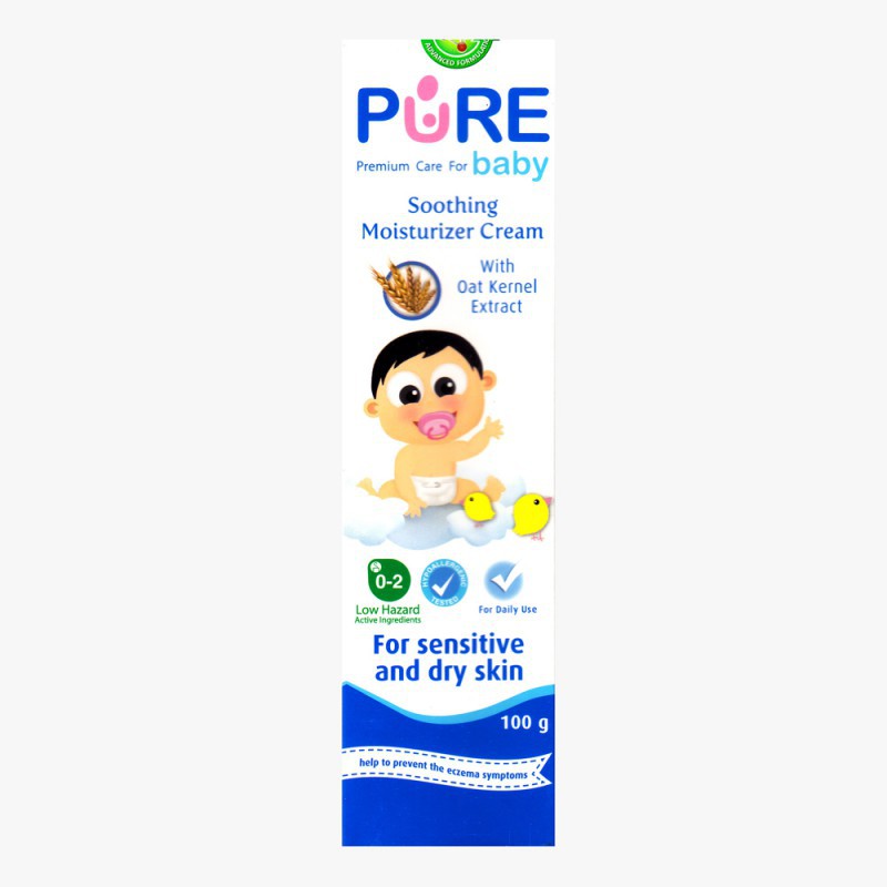 pure soothing moisturizer cream