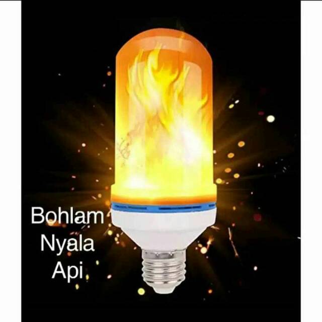 Lampu bohlam nyala api