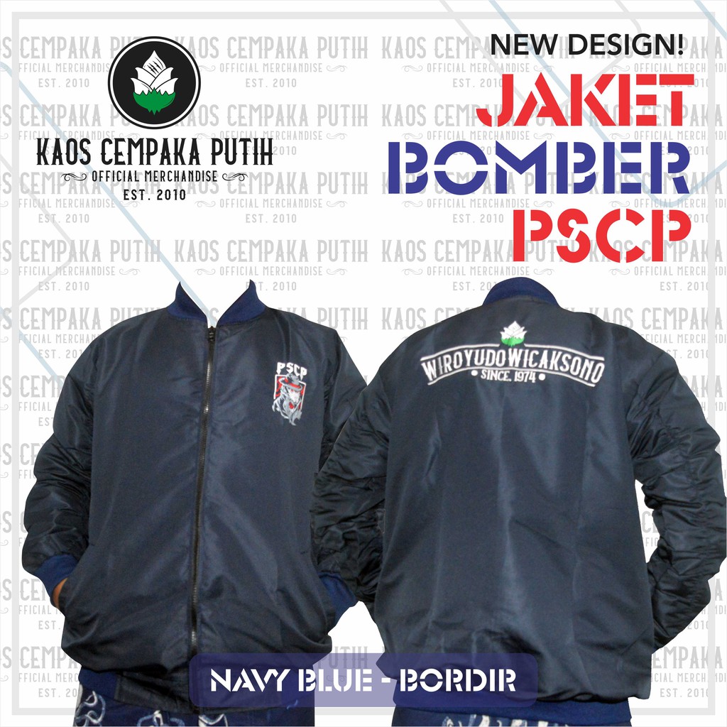 JAKET BOMBER PSCP | JAKET PSCP BORDIR PREMIUM
