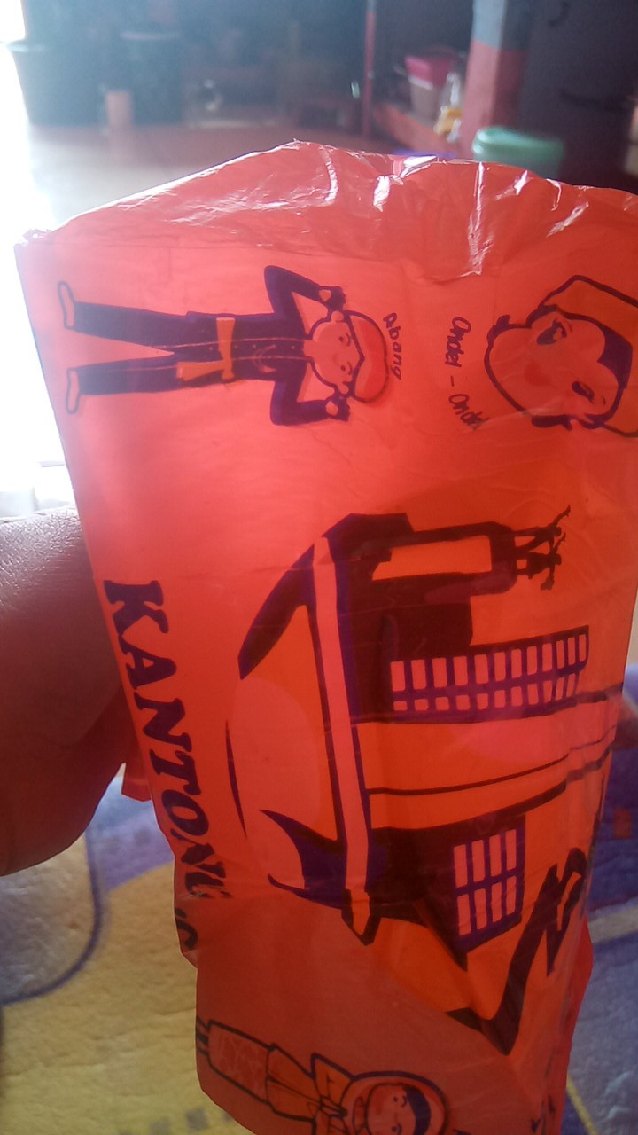 Hd Kantong Plastik Gelas Oz Smile Warna Uk 1 Gelas Kresek Tenteng