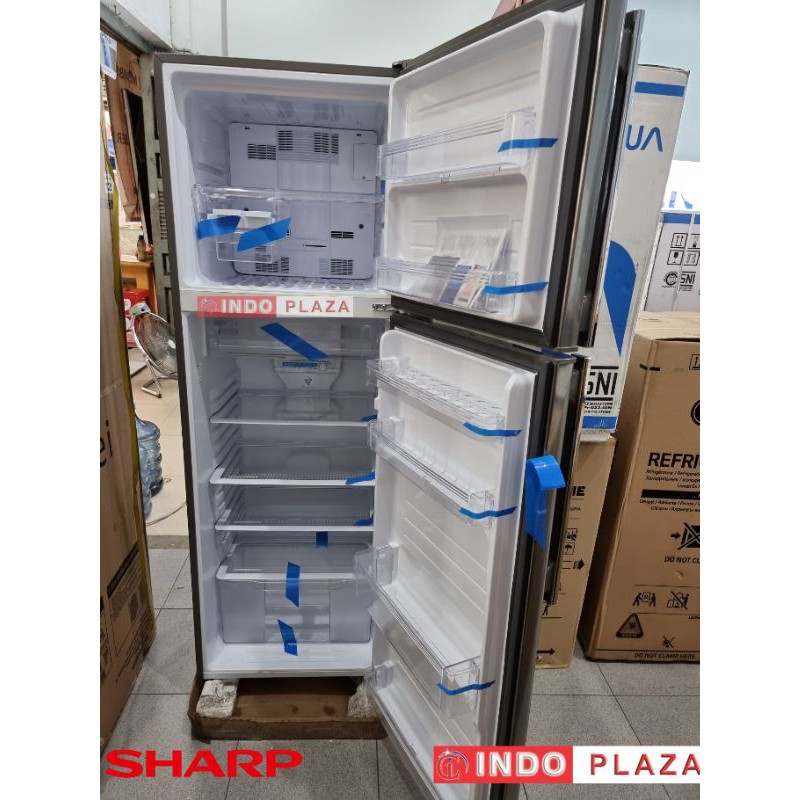 KULKAS 2 PINTU JUMBO / NO FROST / LOW WATT SHARP SJ-450GP