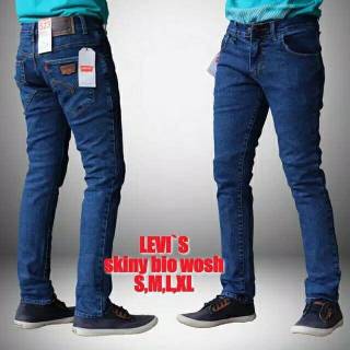 EDSLIN STORE Celana jens pria panjang slim | Shopee Indonesia