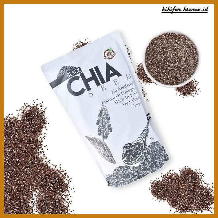 

Makanan-Kering- Black Chia Seeds 1 Kg -Aneka.