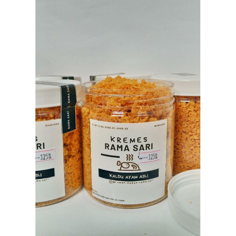 Kremes Ayam Rama Sari Rasa Original (Kemasan Toples netto 125gr)