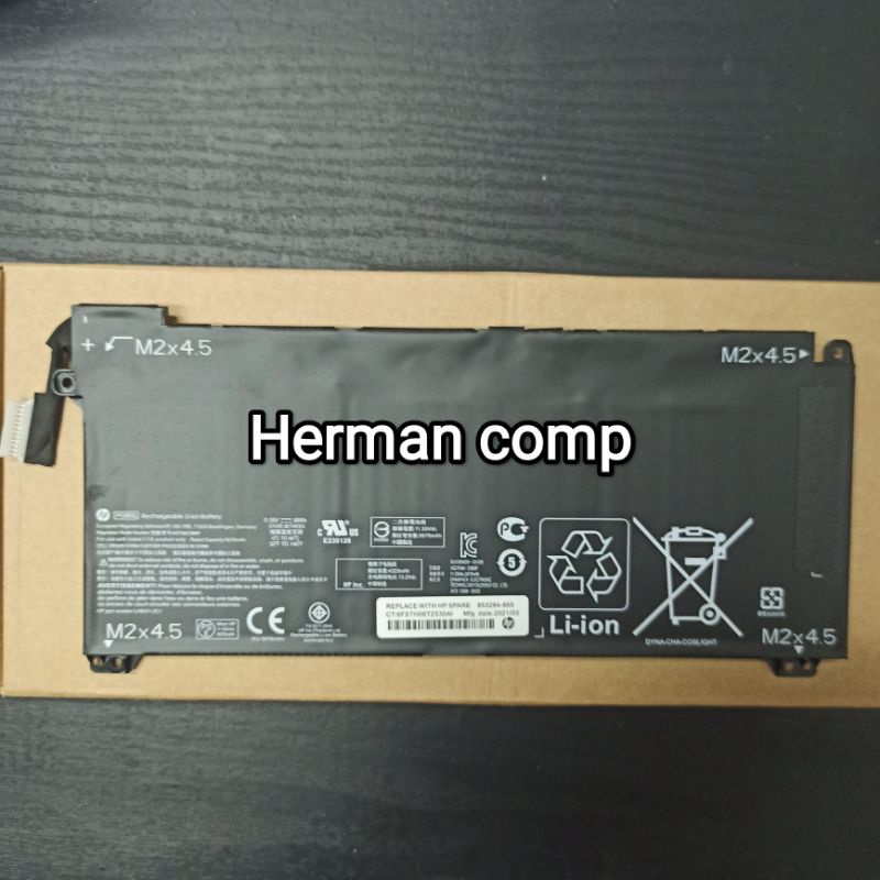 Original Baterau HP Omen 5 Air 15-DH 15T-DH 15-DH0000 15T-DH000 HSTNN-DB9F PG06XL