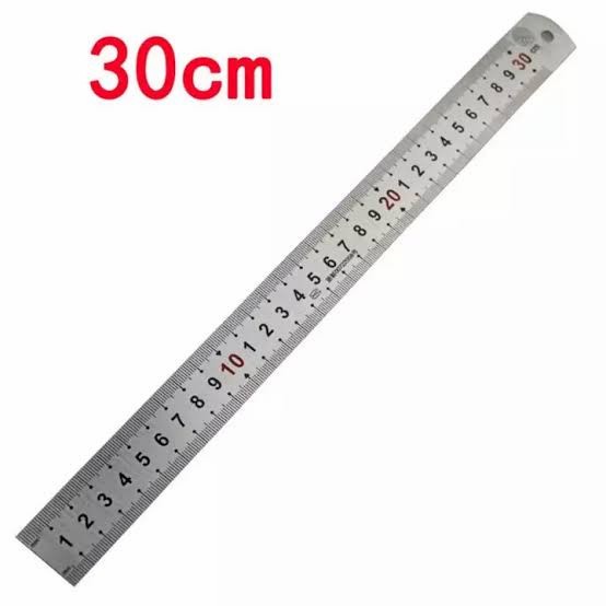 

PENGGARIS BESI JOYKO STAINLESS STEEL RULER 30 CM