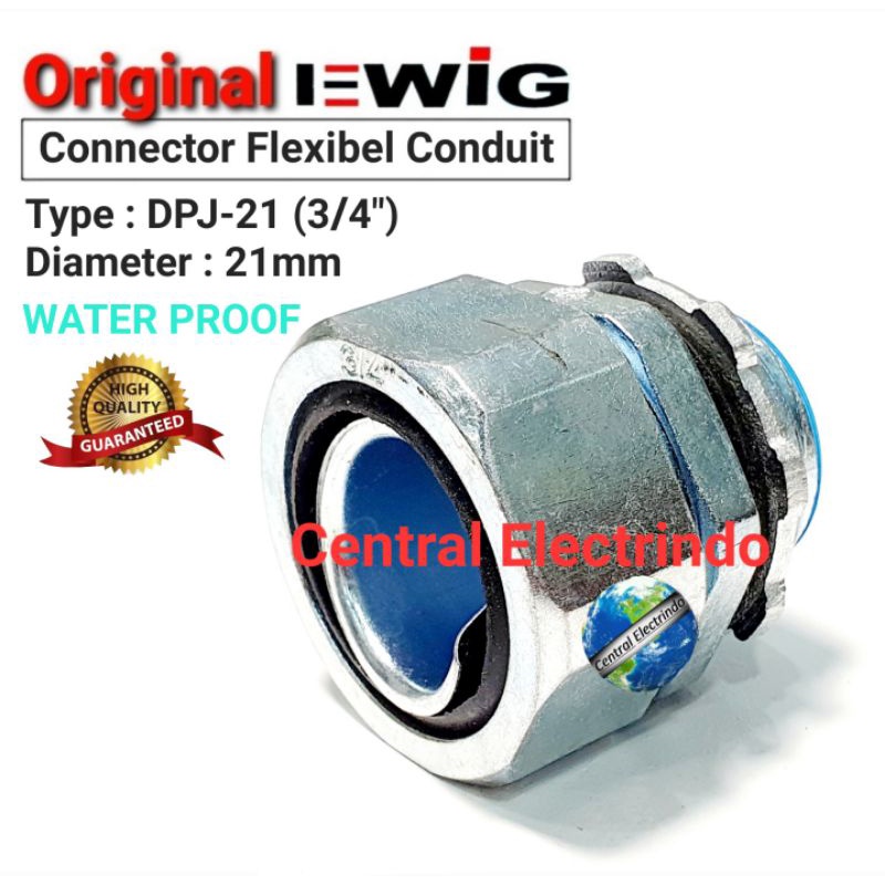 Konektor Connector Flexibel Conduit 3/4&quot; DPJ-21.