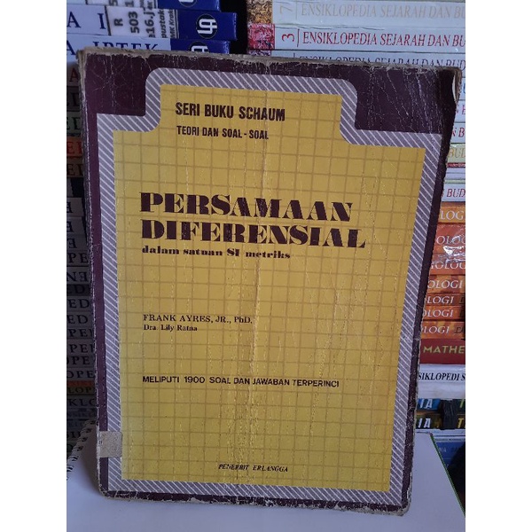 buku persamaan diferensial dalam satuan SI matriks seri buku schaum teori dan soal-soal oleh Frank A