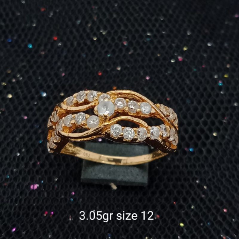 Cincin Emas 17 K - 3.05gr Kadar 750 - 2471